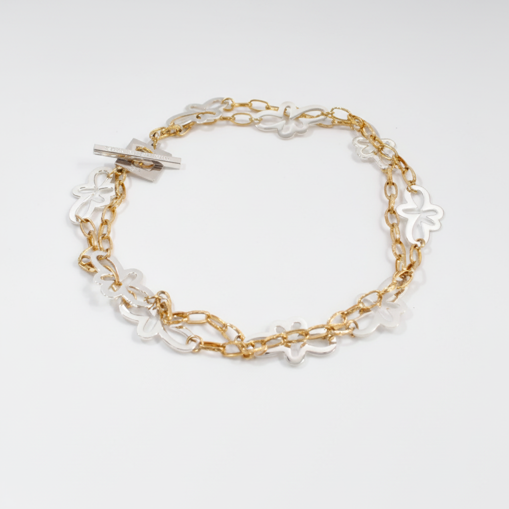 Flower Exklusive Halsband - Design by Brandeby