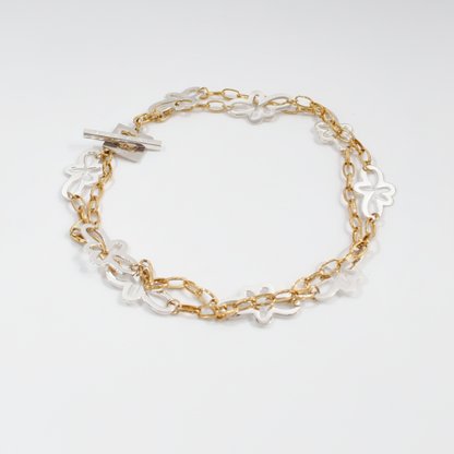 Flower Exklusive Halsband - Design by Brandeby