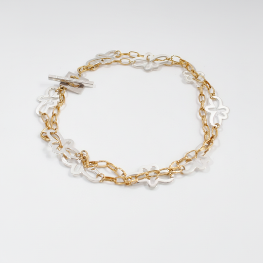 Flower Exklusive Halsband - Design by Brandeby