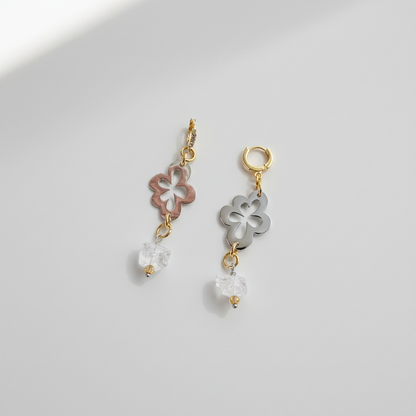 Flower Ice Örhängen - Elegance