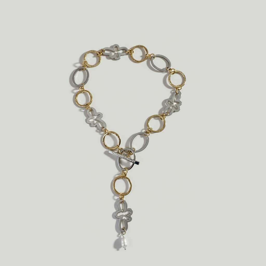 Glam Gold Short Halsband - Elegance Bild 4