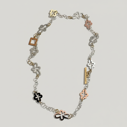 Gold Dream Flower Halsband - Design by Brandeby