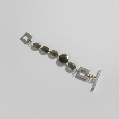 Labradorit Statement Armband - Design by Brandeby