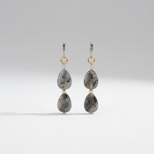 Mrs Grey Örhängen - Design by Brandeby