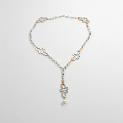 Pearl Bloom Halsband - Elegance