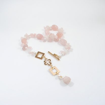 Pink Båstad Halsband - Design by Brandeby