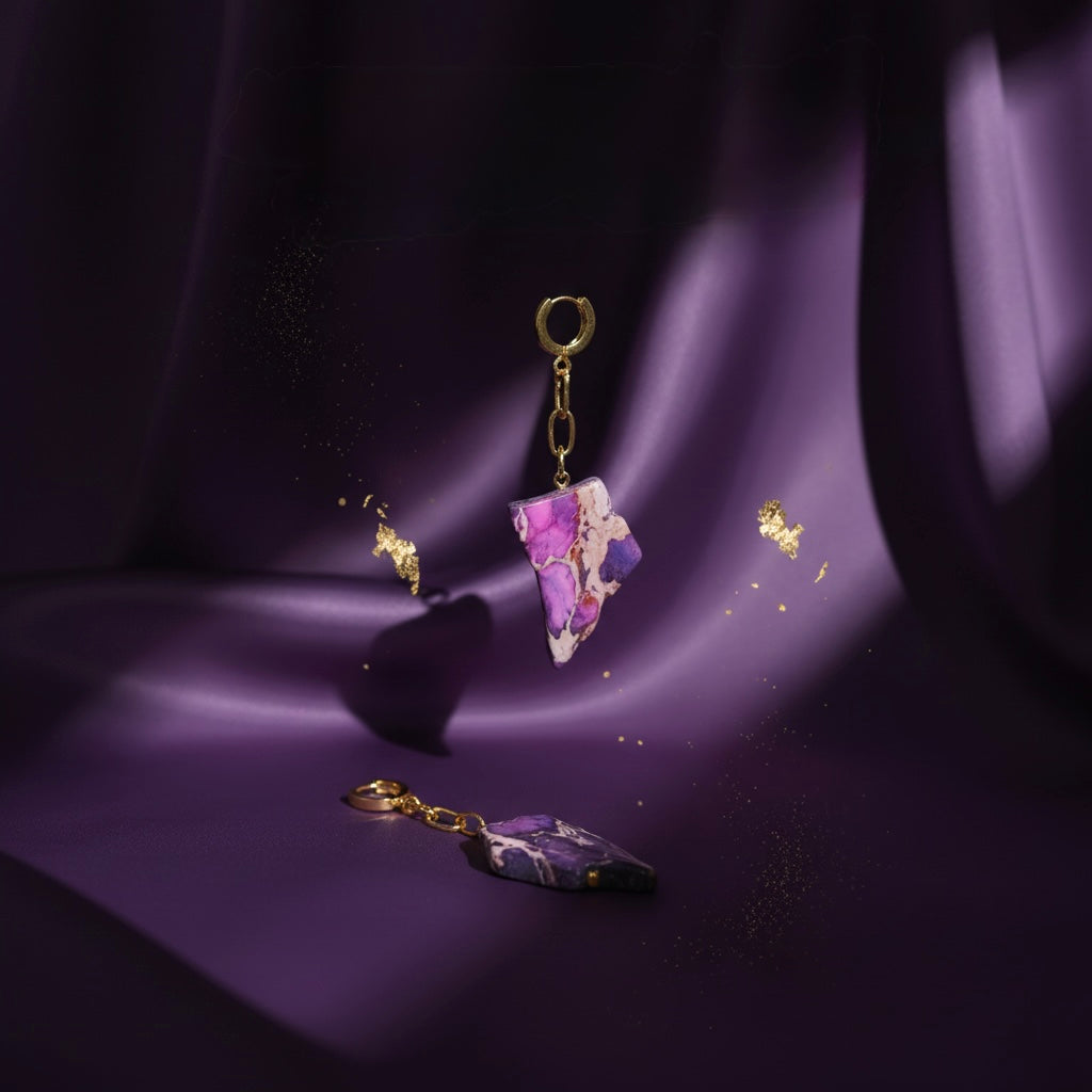 Purple Sky Örhängen