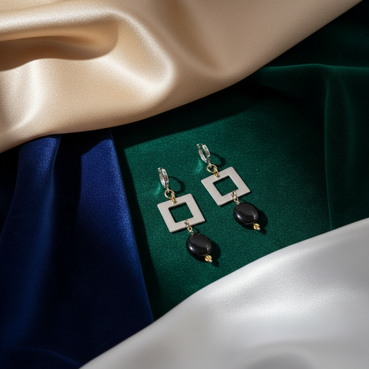 Silver Dots Örhängen