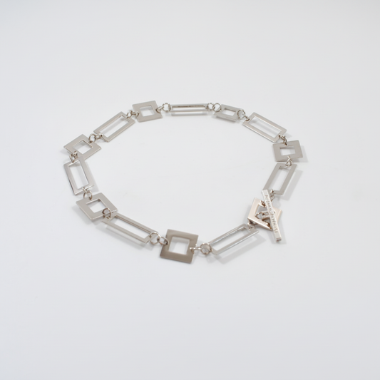 Silver Elegans Halsband