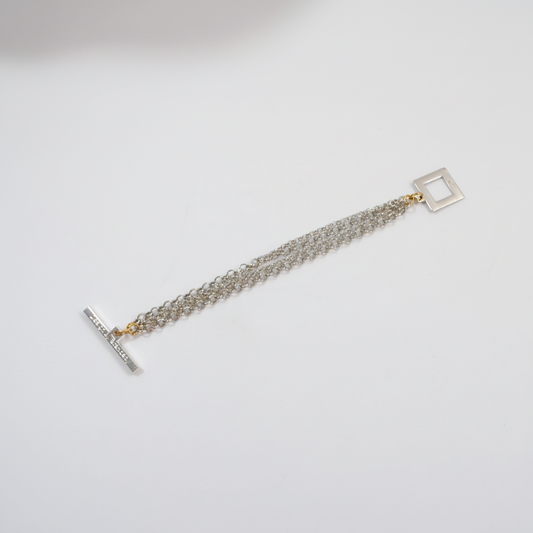 Silver Power Armband - Elegance Bild 1