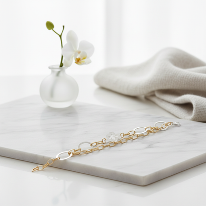 The Flower Armband - Ljus lyxig miljö