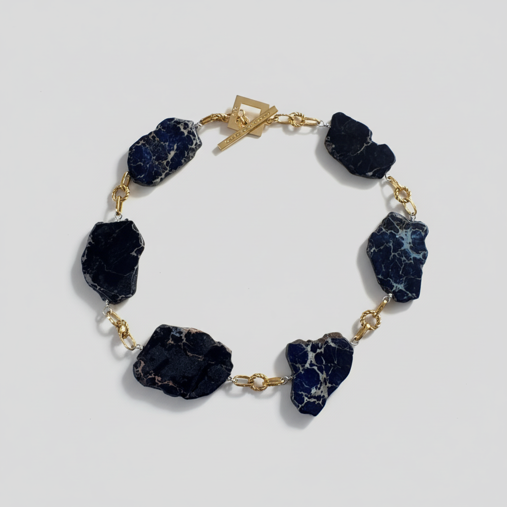 The Royal Blue Halsband - Elegance 6